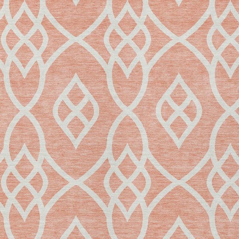 HomeRoots Trellis Transitional Rectangle Outdoor Rug