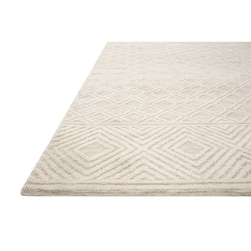 Alexander Home Hudson Modern Diamond India Area Rug