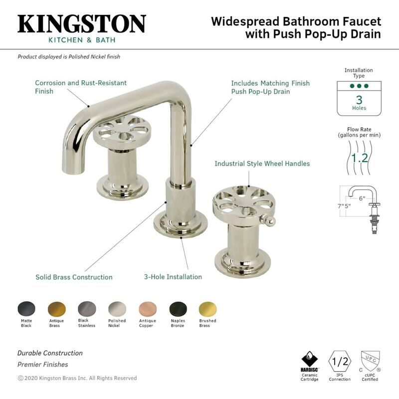Belknap 8 in. Widespread Bathroom Faucet