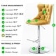 preview thumbnail 17 of 76, Swivel Velvet Bar Stools Sliver Pesdestal (Set of 6)