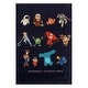preview thumbnail 1 of 1, Licensed Disney Pixar Heroes Youth Digital Printed Youth Area Rug - 4'6"x6'6"