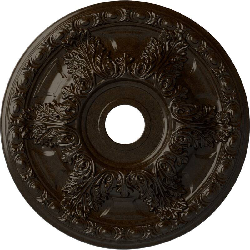 23 3/8"OD x 3 5/8"ID x 2 1/2"P Granada Ceiling Medallion