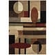 preview thumbnail 9 of 11, Home Dynamix Tribeca Jasmine Contemporary Geometric Area Rug 3'11"x5'2" - Multi