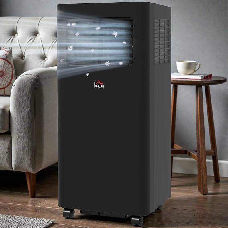 8000 BTU Portable Air Conditioner with Dehumidifier and Fan. Remote Control. 24 Hour Timer. Rooms up to 345 Sq Ft