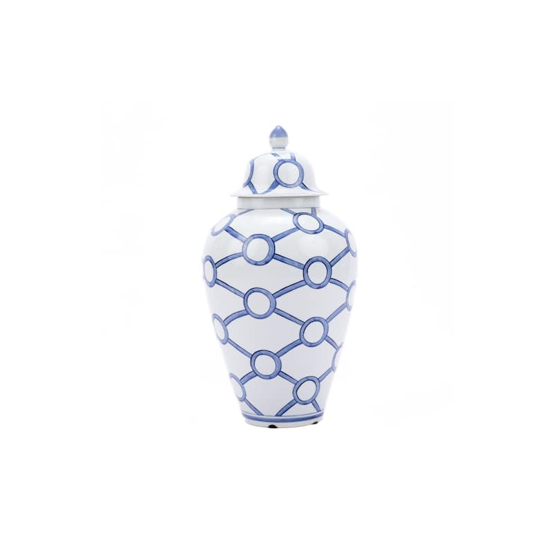 Crossing Circles Heaven Decorative Jar