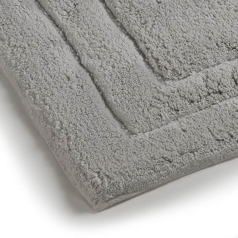 Charlotte Double Border Ringspun Cotton Bath Rug