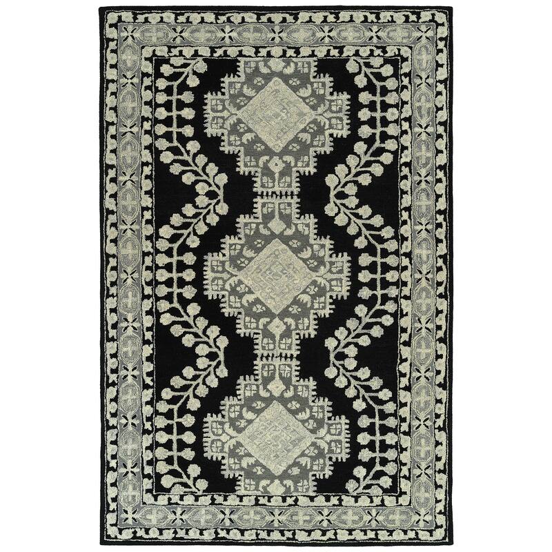 Tamara Day Warwick Collection Denim Hand Tufted Indoor Area Rug