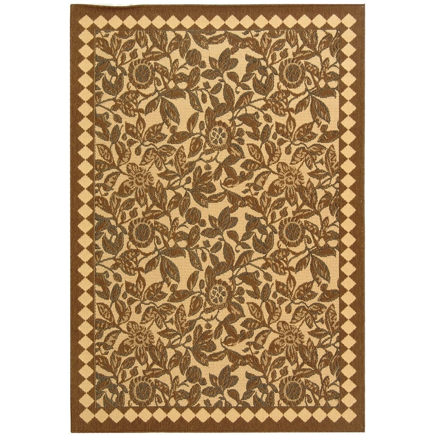 SAFAVIEH Courtyard Marceline Indoor/ Outdoor Waterproof Patio Backyard Rug