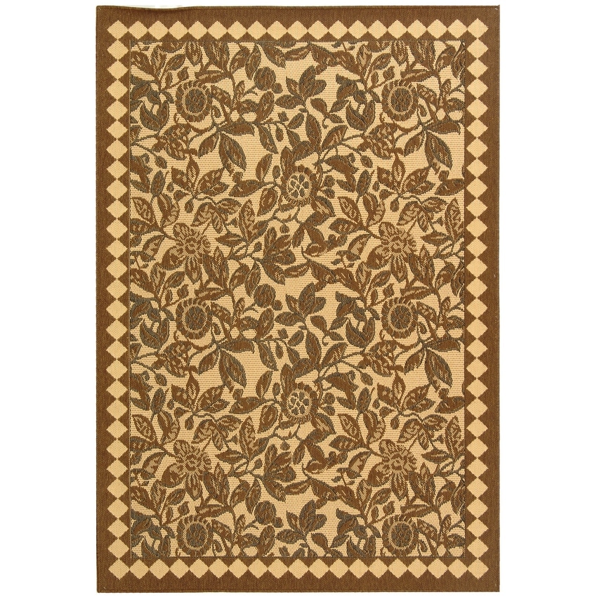 SAFAVIEH Courtyard Marceline Indoor/ Outdoor Waterproof Patio Backyard Rug