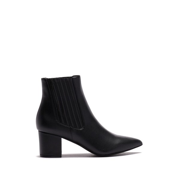 steve madden bound block heel chelsea boot