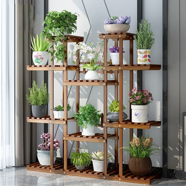 Flip Trade INC Large Multi tier Plant Stand - 46' x 10'x 45'