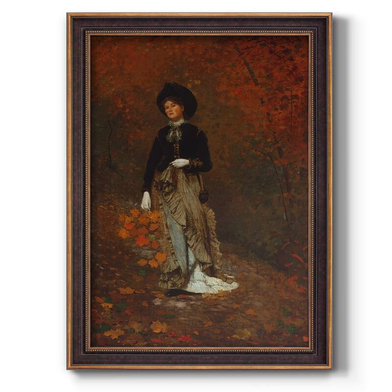 Winslow Homer Premium Framed Canvas- Ready to Hang - 24X36 - Bronze