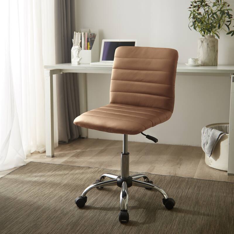 Urban Shop Faux Leather Adjustable Office Chair