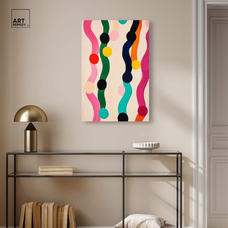 Pearl Colors I Canvas by Art Remedy, Gallery Wrapped