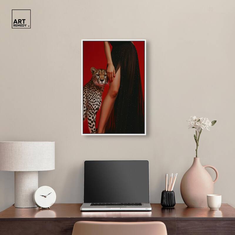 Wild at Heart Canvas by Art Remedy
