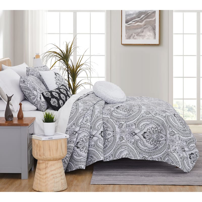Pure Melody 6 piece Quilt Bedding Set