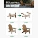 preview thumbnail 23 of 58, WINSOON All Weather HIPS Outdoor Folding Adirondack Chairs Set of 8