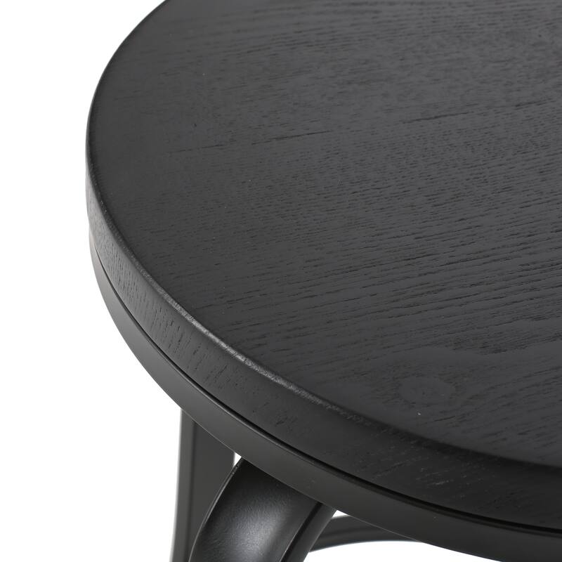 Iron Frame Swivel Counter Stool 2pcs/Set