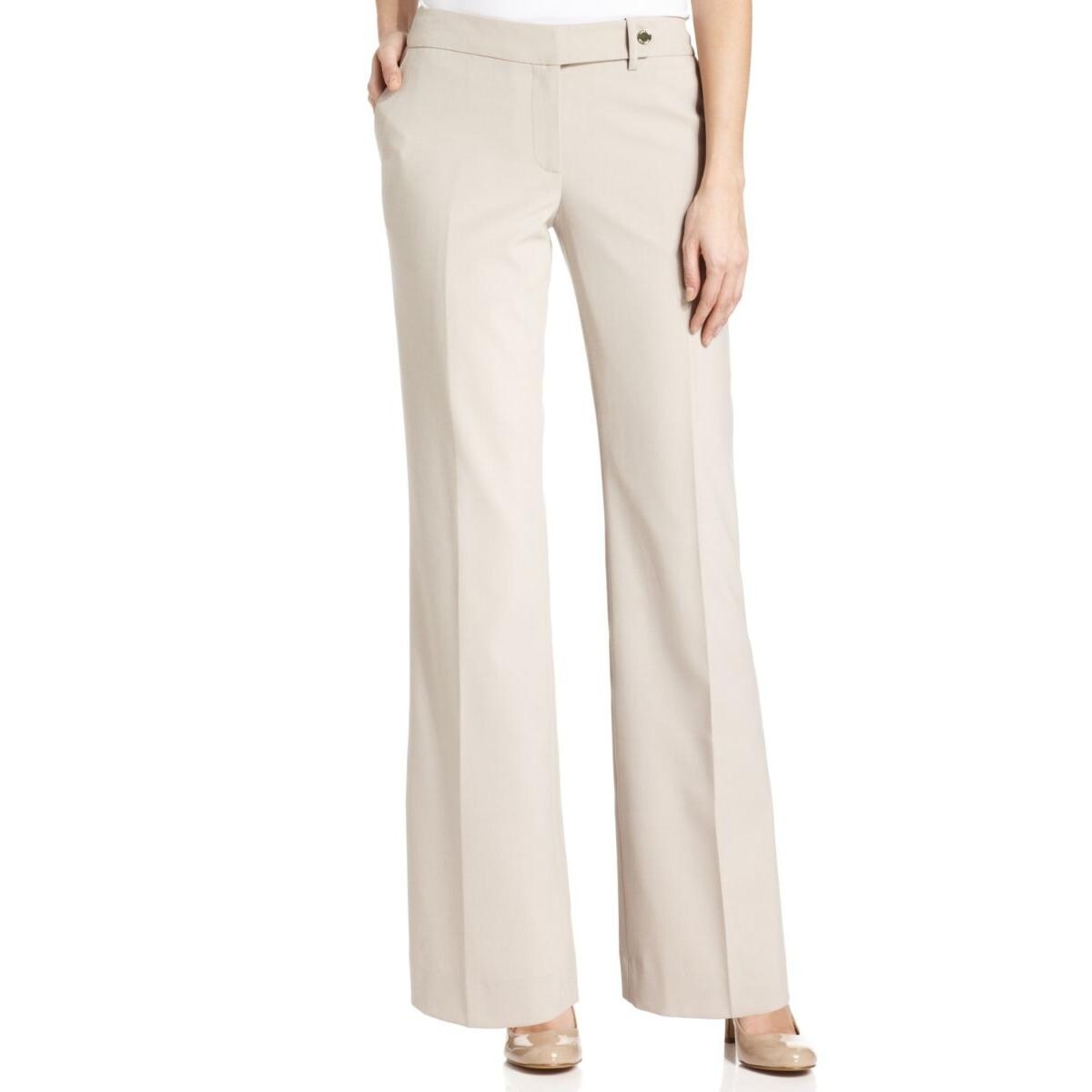 calvin klein women's classic fit dress pants