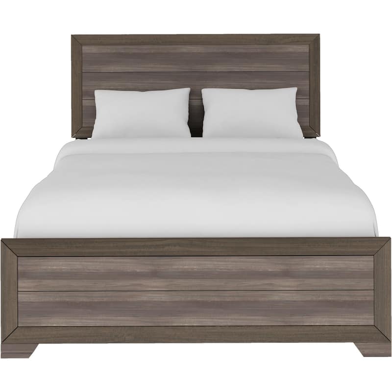 Asheville Driftwood Panel Bed