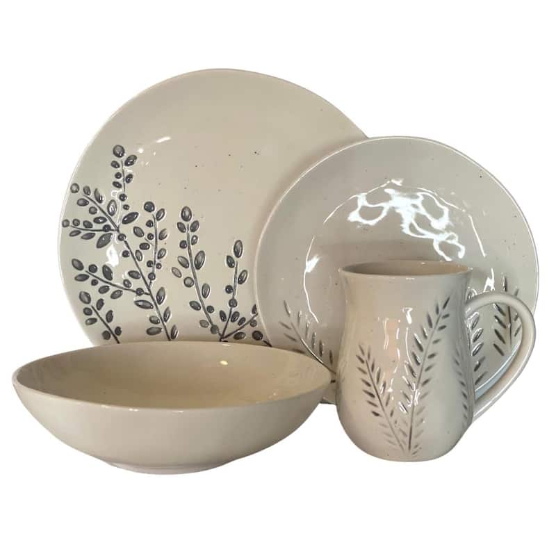 Red Vanilla Hudson Valley Night 16Pc Dinner Set