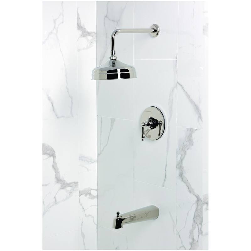Kingston Brass KB633.AL Kingston Tub and Shower Trim Package with 1.8
