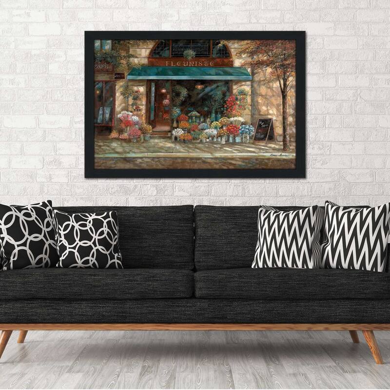"Fleuriste Revisited" by Ruane Manning Print on Acrylic.