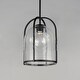 preview thumbnail 4 of 3, Maxim 30194 Foundry 11" Wide Outdoor Cage Pendant
