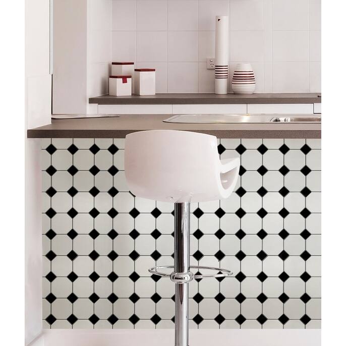 WallPops Tetra Peel & Stick Backsplash Tiles
