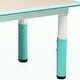 preview thumbnail 22 of 22, Height Adjustable Kids Table and 6 Chair Set - Multifunctional Desk with Ergonomically Designed Chairs