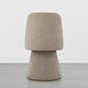 preview thumbnail 25 of 47, Anna Upholstered Swivel Armless Dining Chair for Kitchen Living Room