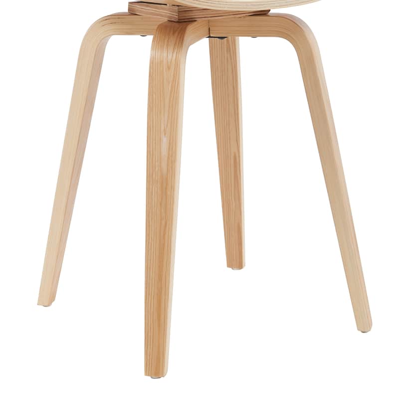 Carson Carrington Vamdrup Mid-Century Dining Chair with Bentwood Legs