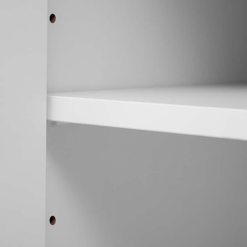 95.5" Wall Unit Entertainment Center with Electric Fireplace, Bookshelves, TV Stand for TVs up to 80"