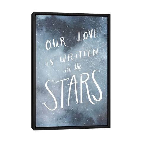 iCanvas "Celestial Love IV" by Victoria Borges Framed Canvas Print