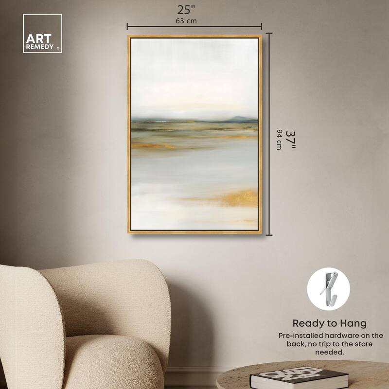 Misty Expanse I Canvas by Art Remedy