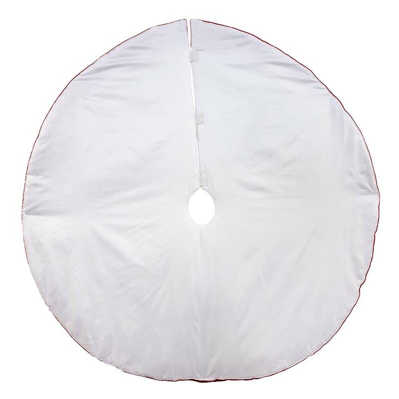 Kurt Adler 48-Inch Velvet Beaded Embroidered Tree Skirt