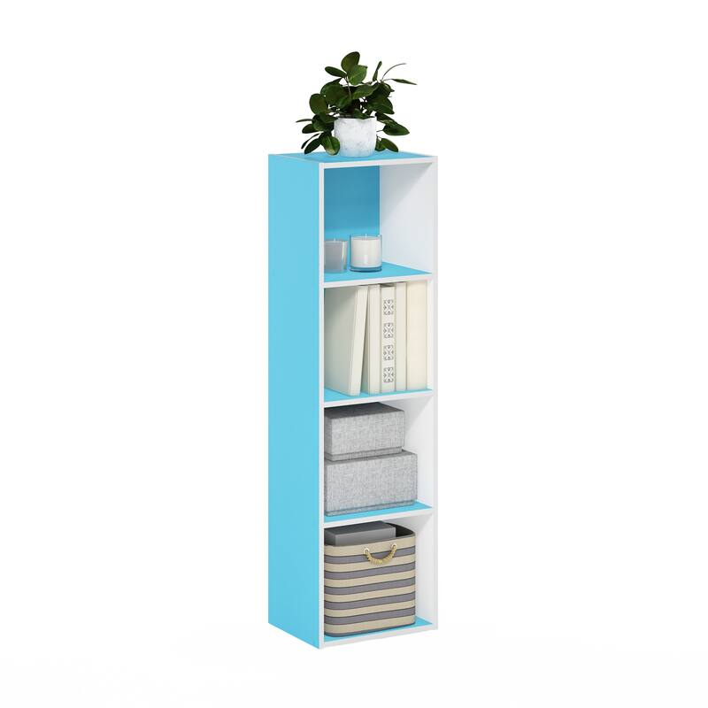 Furinno Pasir 4-Tier Open Shelf Bookcase