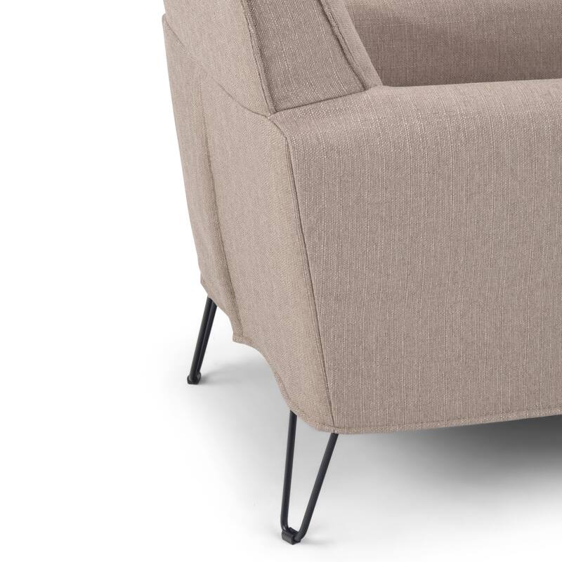 WYNDENHALL Edward 28 inch Wide Mid Century Modern Accent Chair - 28 x 30.3 x 33.1