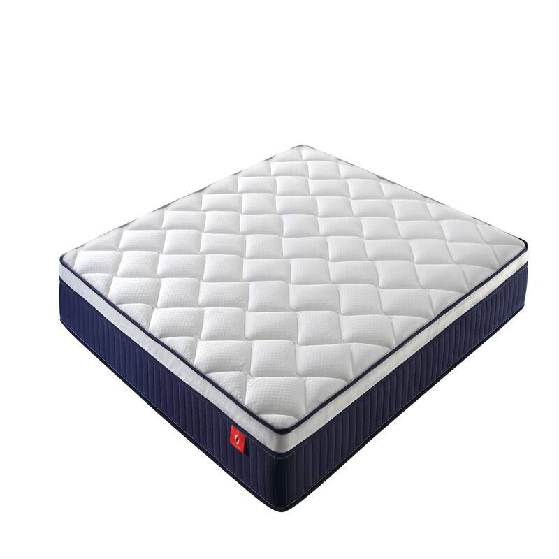 Innerspring Mattress Medium Hybrid Mattress in a box With Certipur-US Certified Pocket Spring,Pressure Relief,Motion Isolation