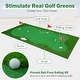 preview thumbnail 12 of 17, Golf Putting Green with Realistic Artificial Grass Turf