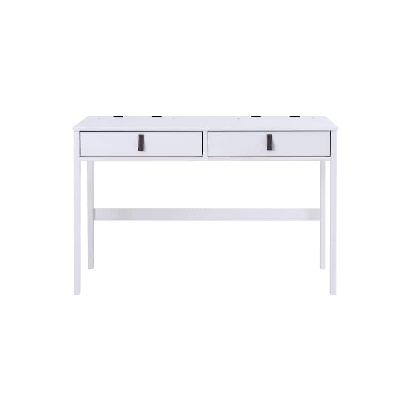Copper Grove Rivne Modern Sturdy Home Office Wood Desk with Drawers and Compartments
