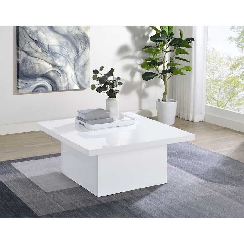 Devar Square Engineered Wood Coffee Table