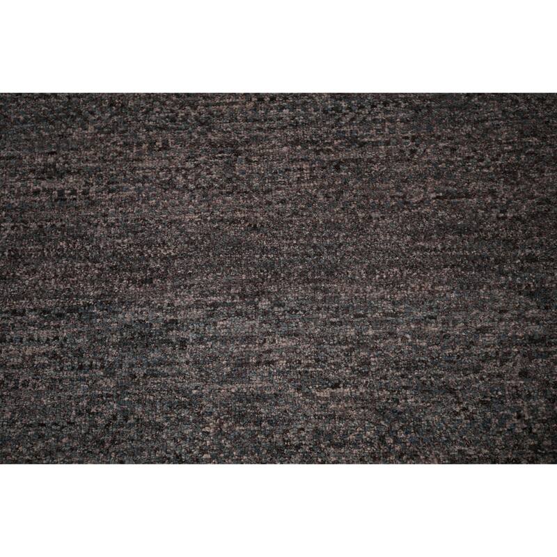 Gabbeh Modern Area Rug Hand-Knotted Wool Carpet - 9'0" X 12'3"