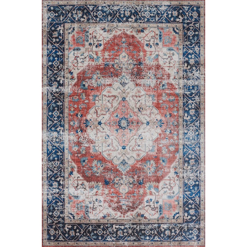 Novogratz by Momeni Doheny Lydia Polyester Traditional Area Rug - 2' X 3' - Multi - Rectangle