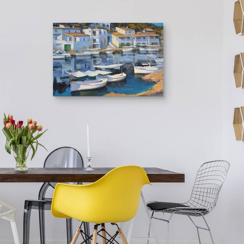 Cala Figuera by Alex Hook Krioutchkov Canvas Art Print