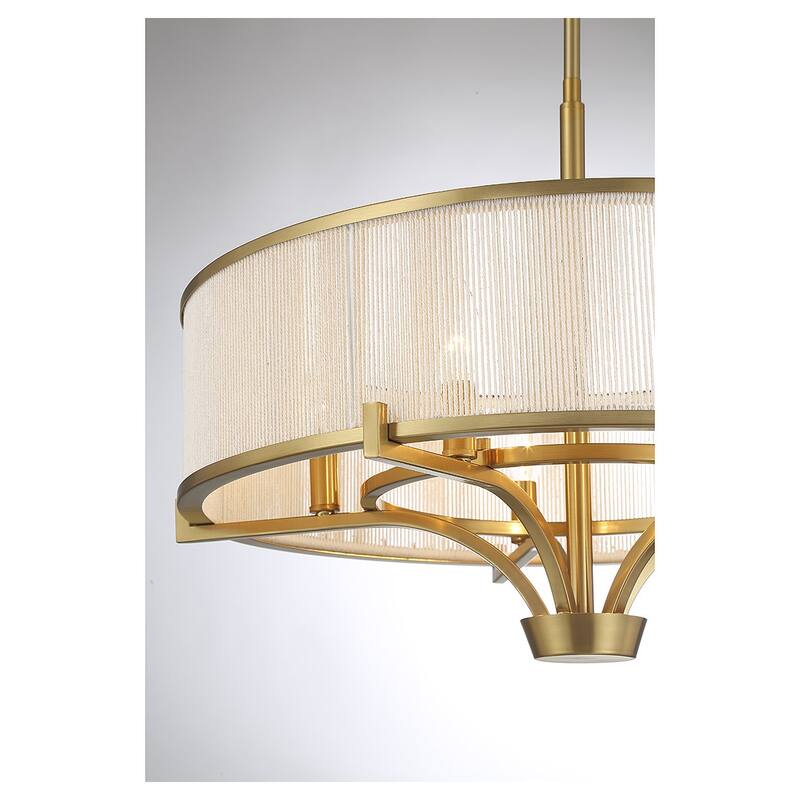 Savoy House 1-7751-5 Wynwood 5 Light 24" Wide Drum Chandelier