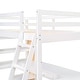 preview thumbnail 17 of 16, Solid Wood Maximized Space Twin Size Loft Bed Kids Bed with Ladder Shelves and Desk Kids Furniture, Gray