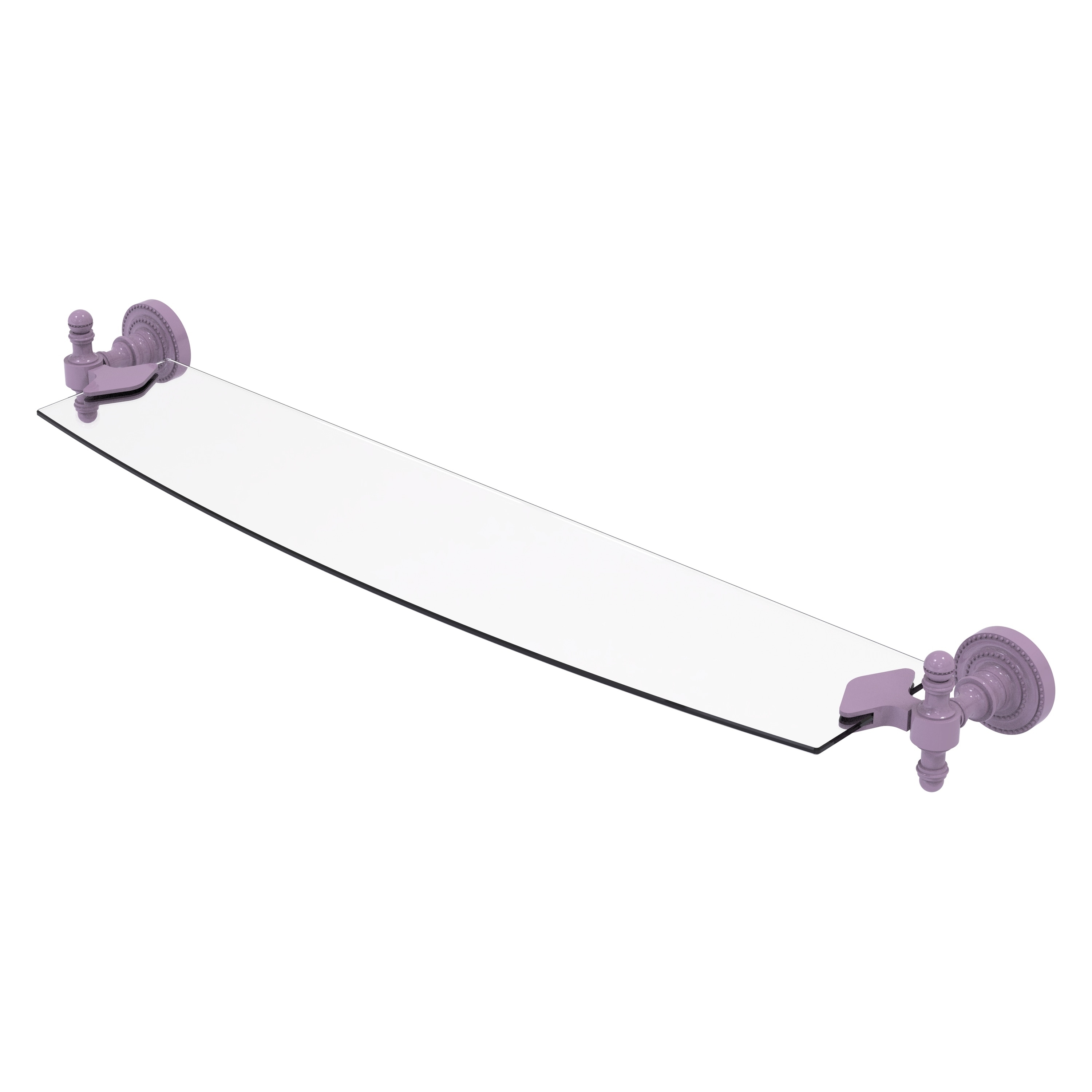 Allied Brass Retro Dot 18 Inch Glass Shelf