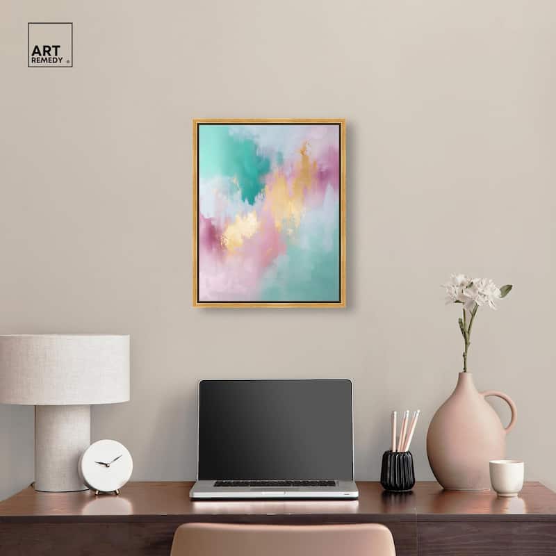 Pastel Dreams Mist Canvas by Art Remedy