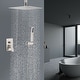 preview thumbnail 54 of 54, YASINU 2 Function Ceiling Mounted Square Rainfall Shower Head Bathroom Shower System Sets